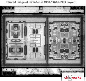 InvenSense MPU-6500????????+?????????MEMS Layout