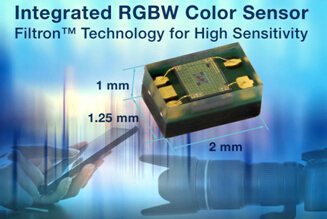 Vishay???????I2C????С??硢?????????????RGBW?????????