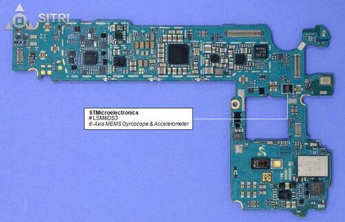6??????????LSM6DS3??Galaxy S7???????λ??