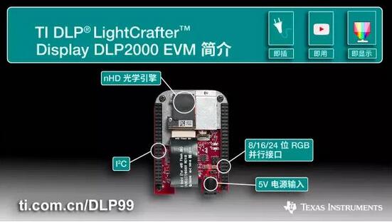 TI?????????????????y??????TI DLP LightCrafter Display 2000 EVM