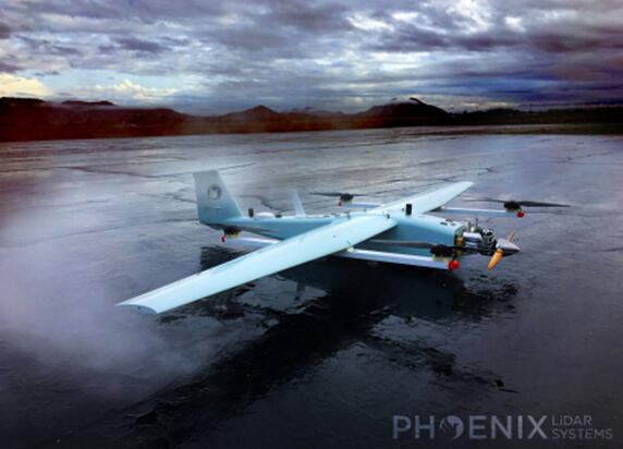 Phoenix?????TerraHawk CW-20??????????????????VTOL???????UAV LiDAR????????Velodyne??32??HDL-32E LiDAR