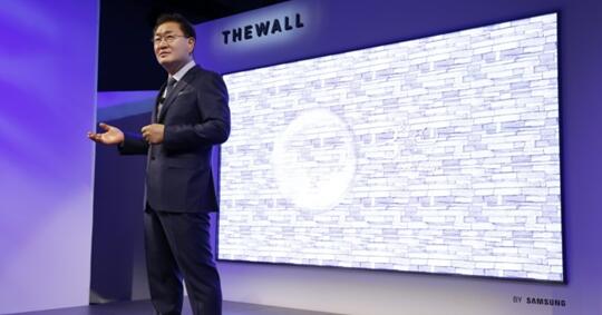  Samsung??2018 CES??????146???microLED?????????The Wall??