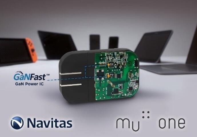 ??????????GaNFast?????????????????????Mu One 45W USB-PD