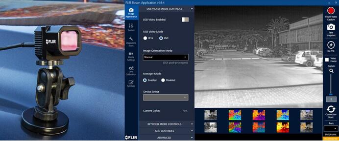 FLIR ADK?????????á?IP-67???????????USB?????????????????棨GUI??