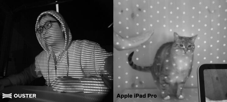 ???y?????????????Ouster???ü??????????iPad Pro??????????????????
