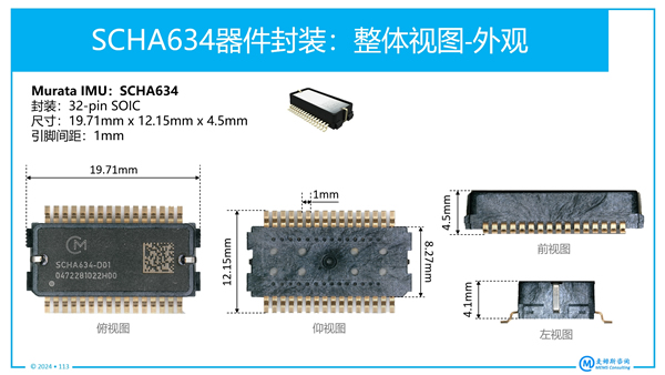 Murata MEMS IMU??SCHA634